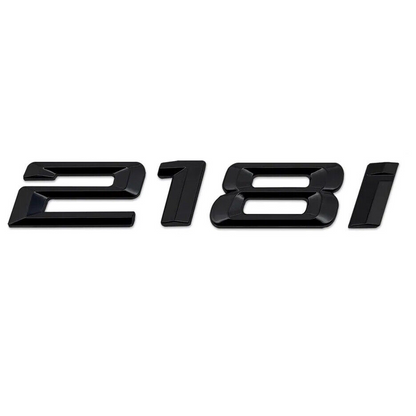 BMW 2 Series Black Emblem Badge