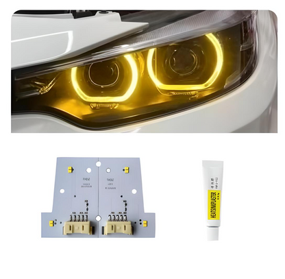 BMW M3 M4 4 Series F80 F81 F82 F83 F32 F36 F33 Yellow LED DRL Module 2017-2020