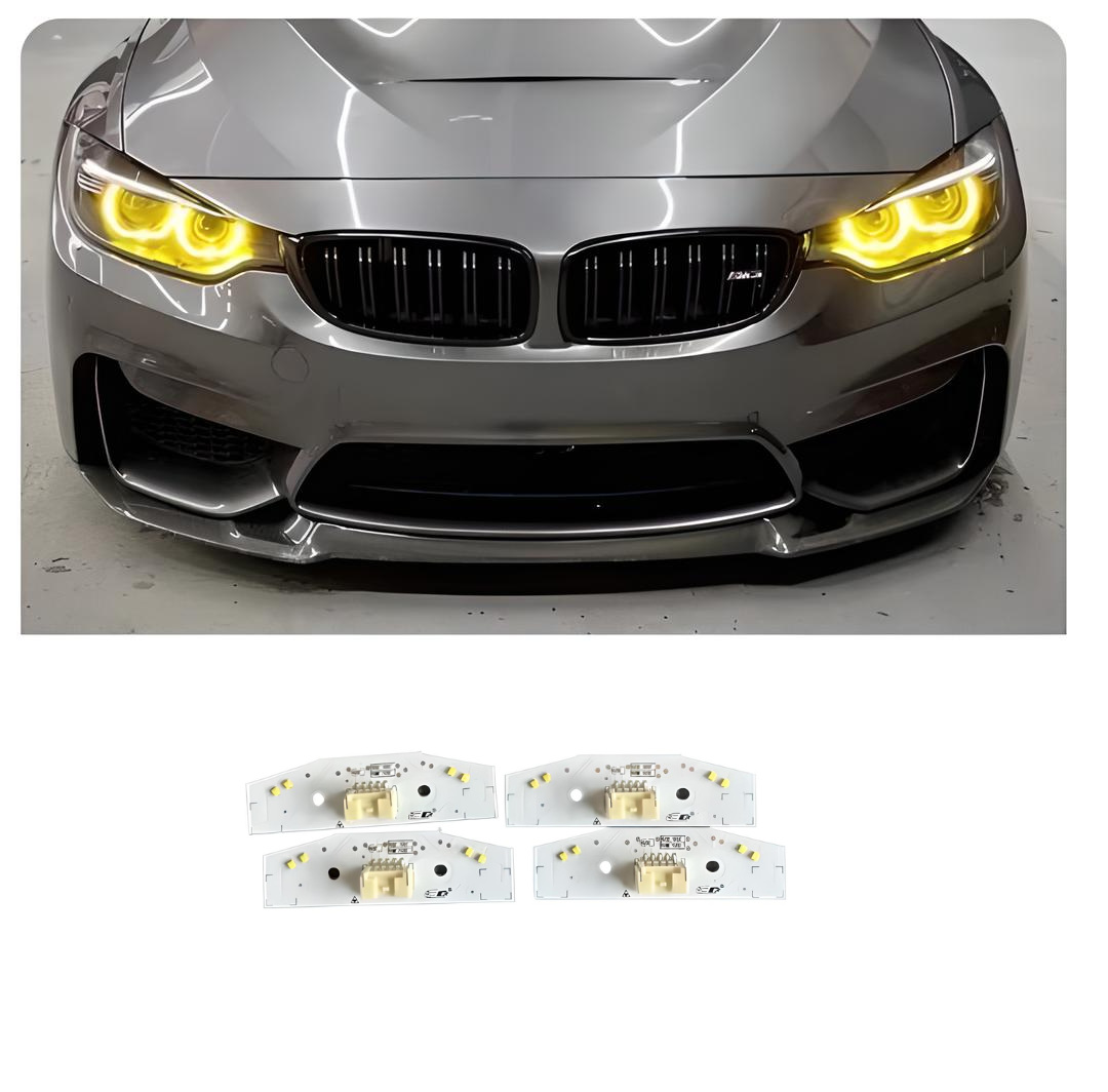 BMW M3 M4 4 Series F80 F81 F82 F83 F32 F36 F33 Yellow LED DRL Module 2012-2016