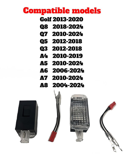 LED RGB Footwell Light For Audi VW