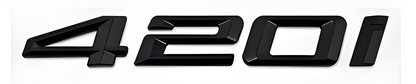 BMW 4 Series Black Emblem Badge