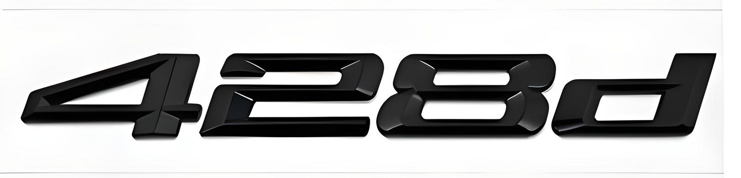 BMW 4 Series Black Emblem Badge