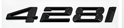 BMW 4 Series Black Emblem Badge