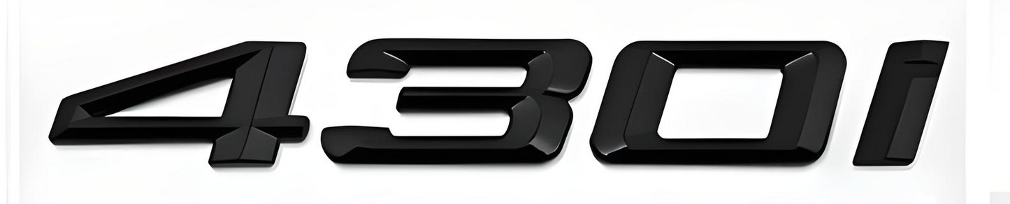 BMW 4 Series Black Emblem Badge