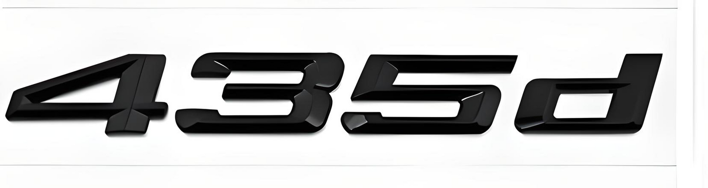 BMW 4 Series Black Emblem Badge