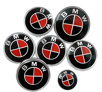 BMW Emblem and Wheel Center Cap 7-Piece Set