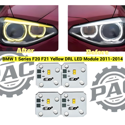 BMW 1 Series F20 F21 CSL Yellow DRL LED Module 2011-2014