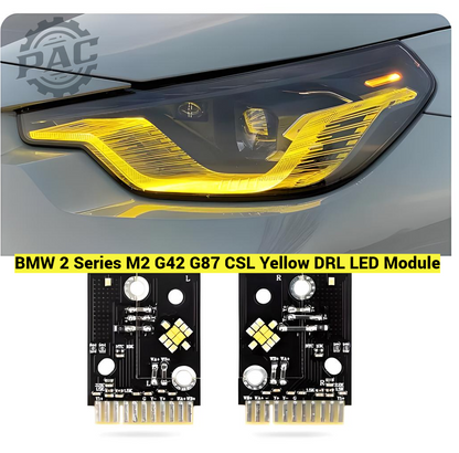 BMW 2 Series M2 G42 G87 CSL Yellow DRL LED Module