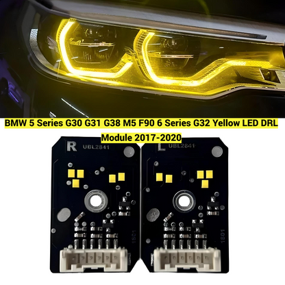 BMW 5 Series G30 G31 G38 M5 F90 6 Series G32 Yellow LED DRL Module 2017-2020