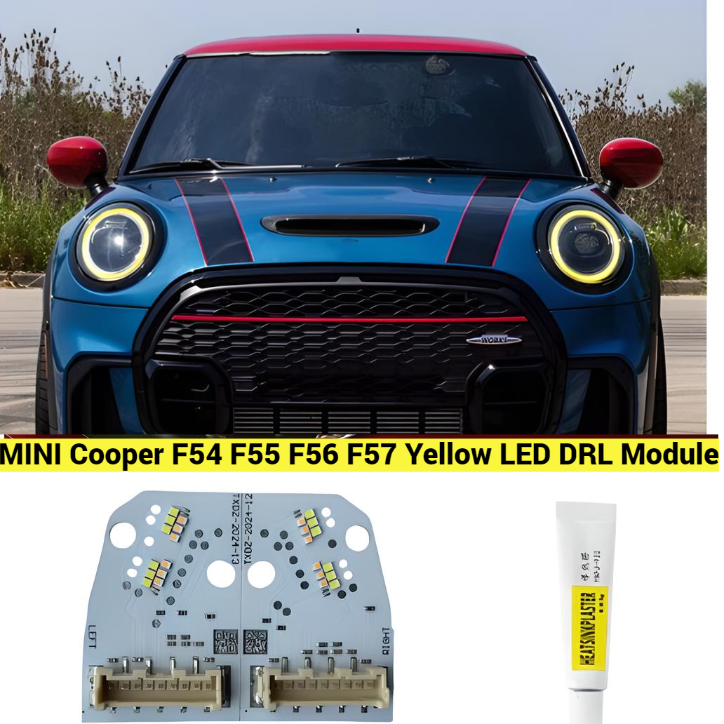 MINI Cooper F54 F55 F56 F57 Yellow LED DRL Module