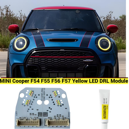 MINI Cooper F54 F55 F56 F57 Yellow LED DRL Module