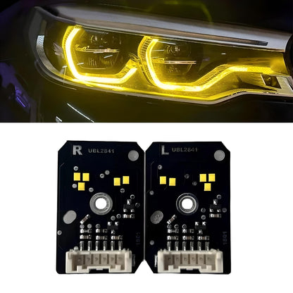 BMW 5 Series G30 G31 G38 M5 F90 6 Series G32 Yellow LED DRL Module 2017-2020