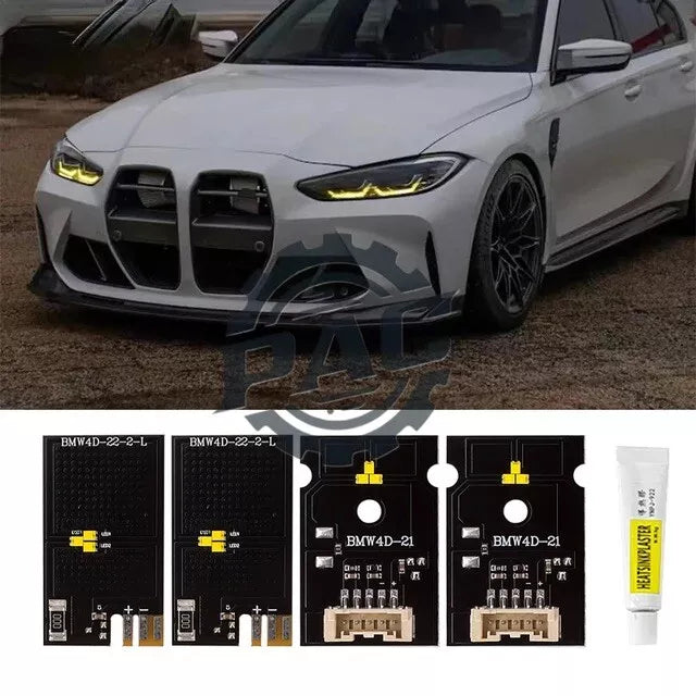 BMW M3/M4/i4/4 Series Yellow DRL LED Module G80 G81 G82 G83 G22 G23 G26 2020-2023