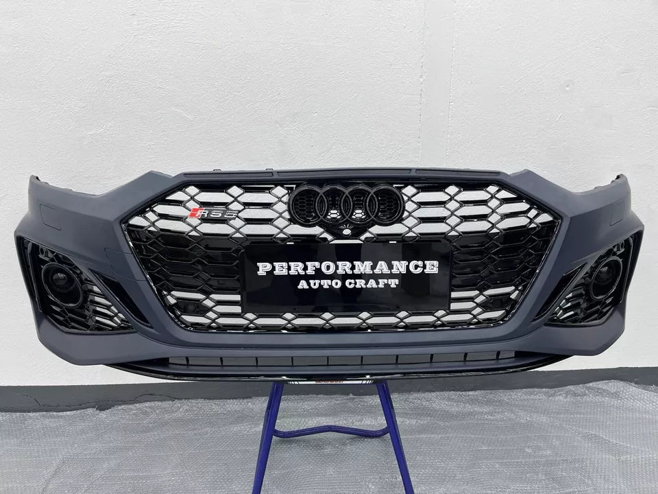 2020-2024 Audi A5 Front Bumper S5 Front Bumper RS5 Style Font Bumper