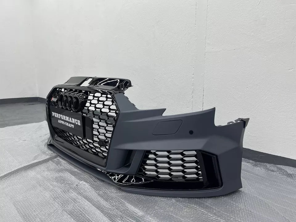 2017-2020 AUDI A3 8V Front Bumper S3 Front Bumper RS3 Style Front Bumper (Hatchback)