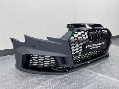 2017-2020 AUDI A3 8V Front Bumper S3 Front Bumper RS3 Style Front Bumper (Hatchback)