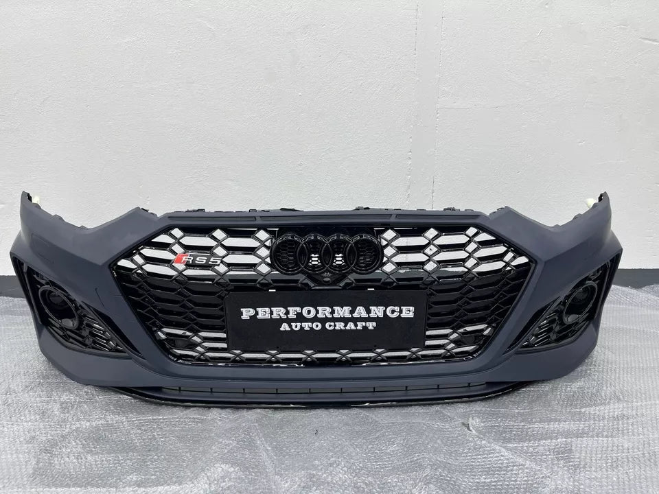 2020-2024 Audi A5 Front Bumper S5 Front Bumper RS5 Style Font Bumper